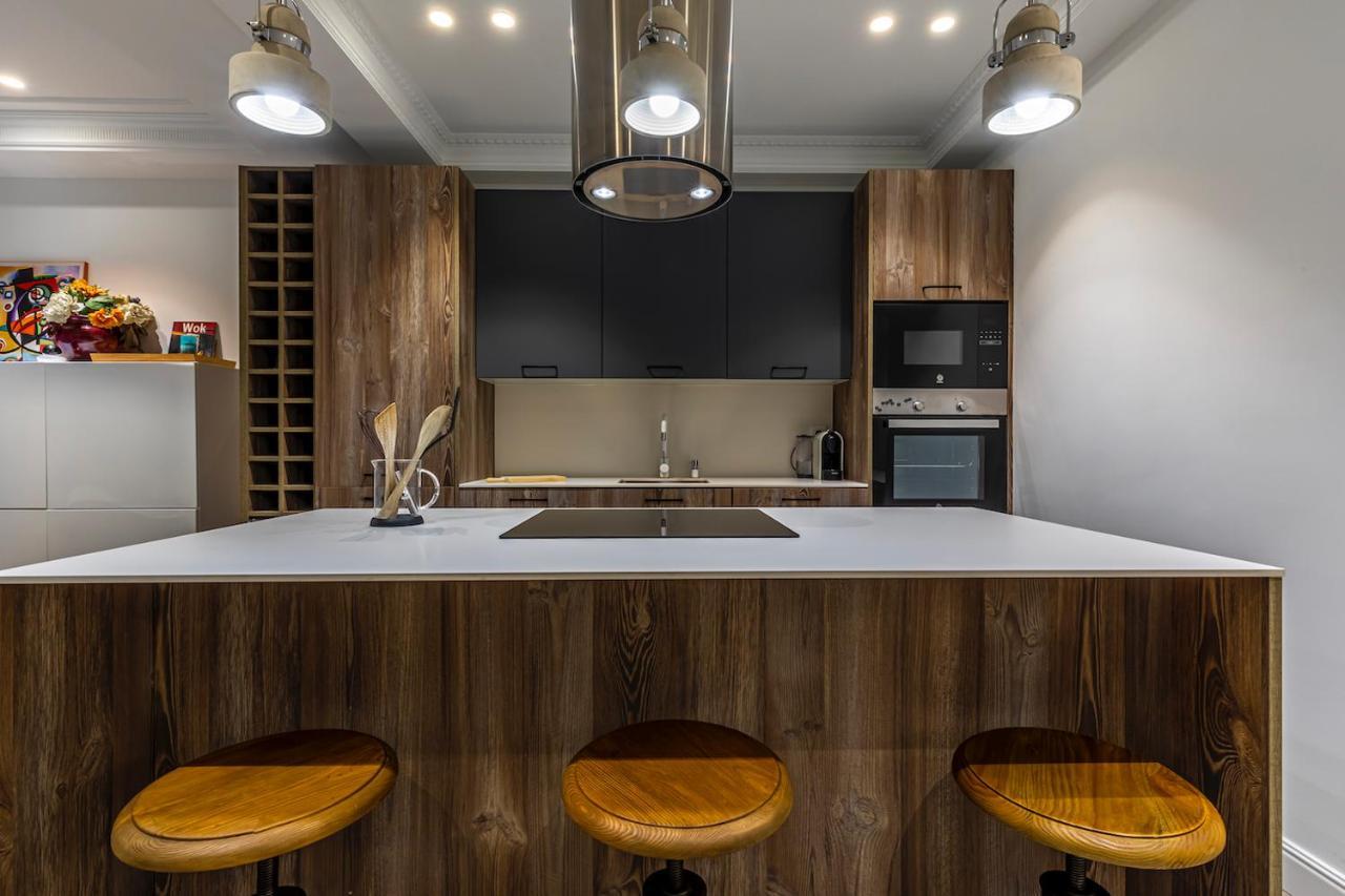110 M2 Central Apartment In Abando Close To Guggenheim With Parking Bilbao Extérieur photo