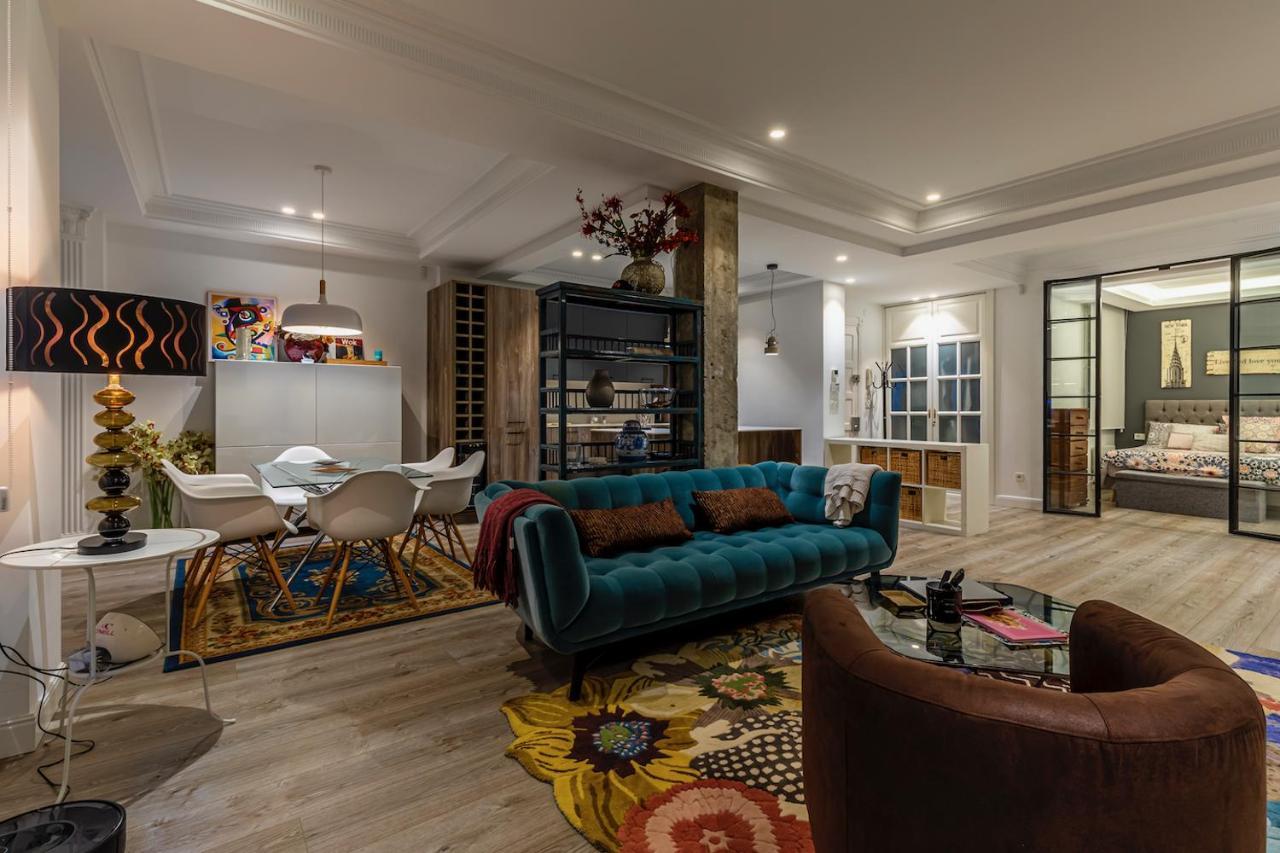 110 M2 Central Apartment In Abando Close To Guggenheim With Parking Bilbao Extérieur photo