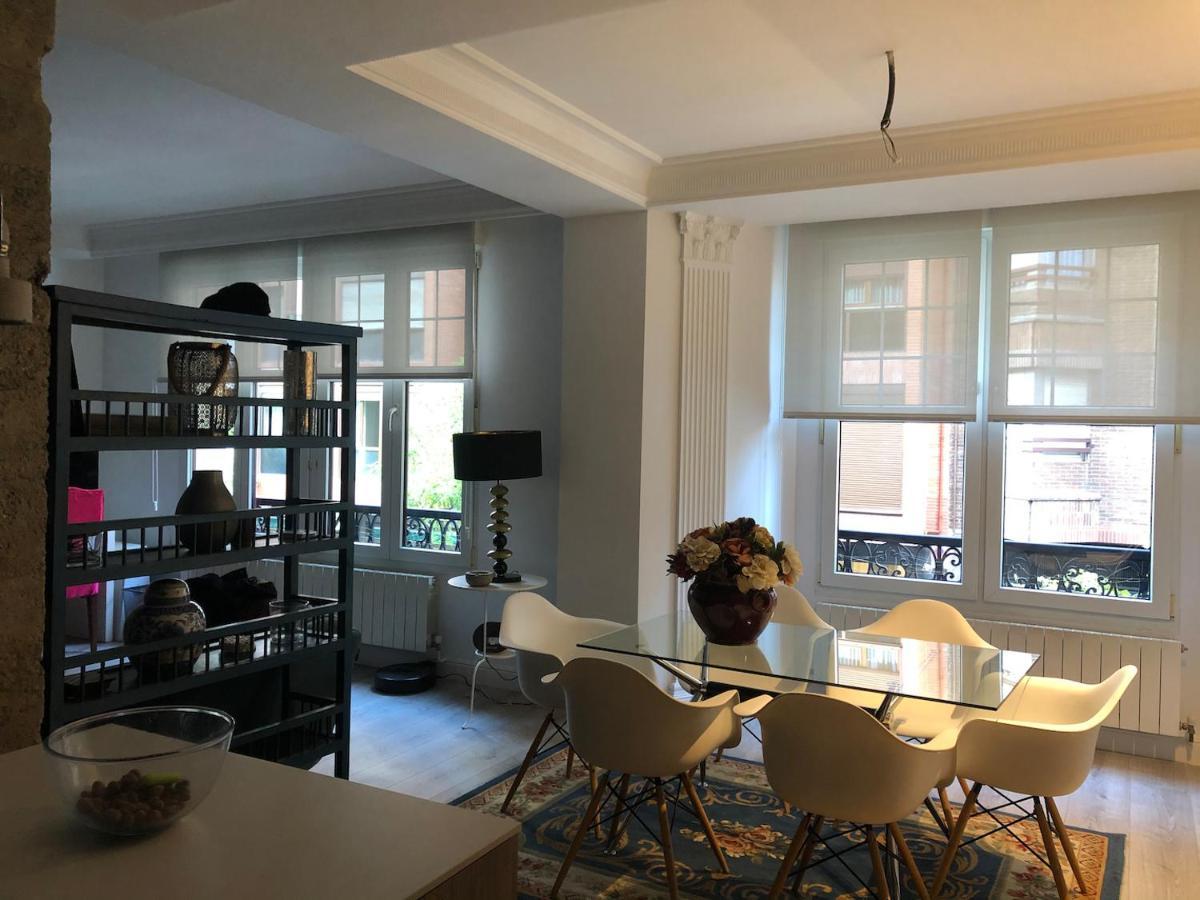 110 M2 Central Apartment In Abando Close To Guggenheim With Parking Bilbao Extérieur photo