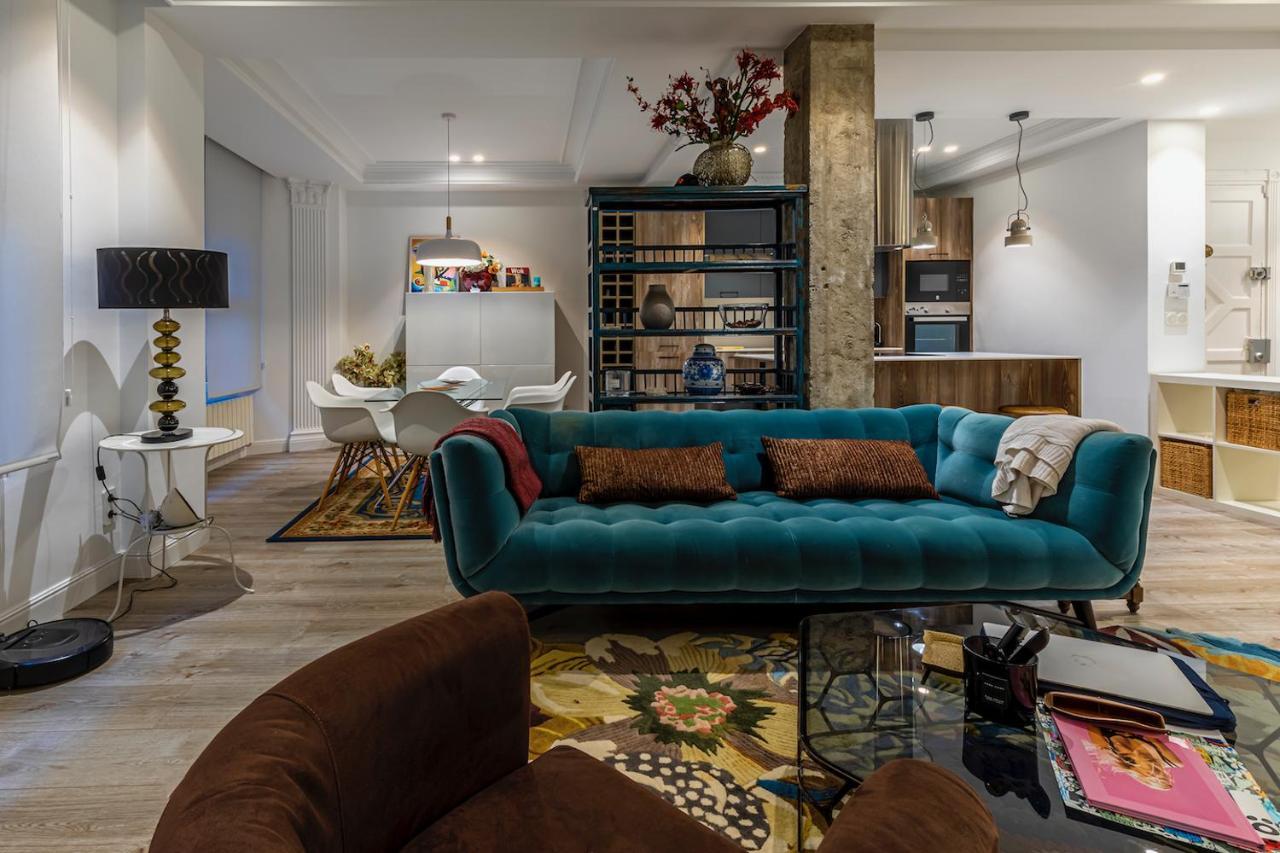 110 M2 Central Apartment In Abando Close To Guggenheim With Parking Bilbao Extérieur photo